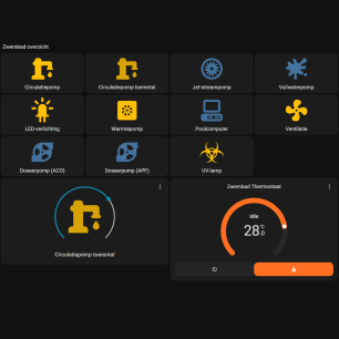 Smart Pool Control - Home Assistant - ESPHome