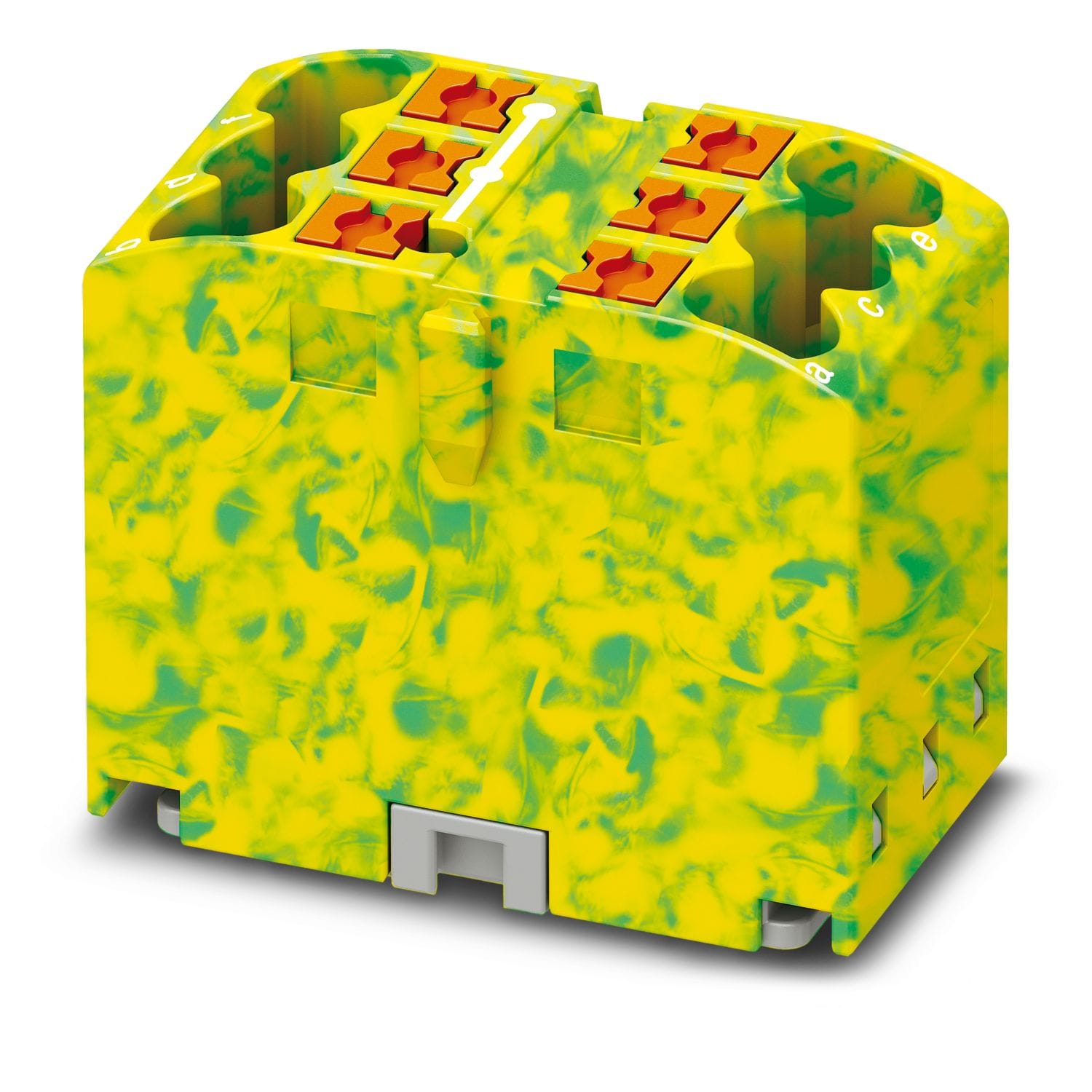 Phoenix Contact 1091668 Distribution block green-yellow 6 connections