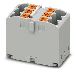 Phoenix Contact 3273264 Distribution block grey 6 connections