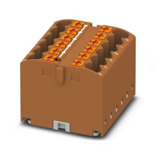 Phoenix Contact 3273296 Distribution block brown 12 connections